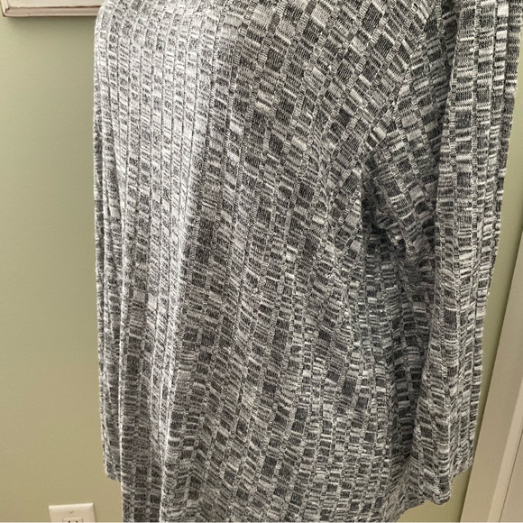 LILLY MORGAM, MULI COLOUR GREY & BLACK LONG SLEEVE SWEATER, SIZE: 2X - Picture 2 of 10